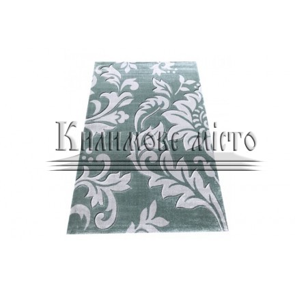 Polyester carpet KARNAVAL 530 W.GREEN/L.GREY - высокое качество по лучшей цене в Украине.